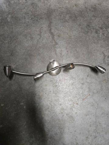 Plafondlamp met 4 verstelbare spots  beschikbaar voor biedingen