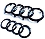 2x Logos Audi noir Brillant Audi A1, A3, A4 et A5, Envoi