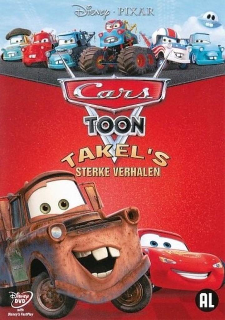 Disney dvd - cars - Toon takel's sterke verhalen, Cd's en Dvd's, Dvd's | Tekenfilms en Animatie, Ophalen of Verzenden