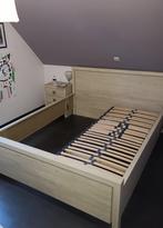 Bedframe met 2 lattenbodems, Enlèvement, Utilisé