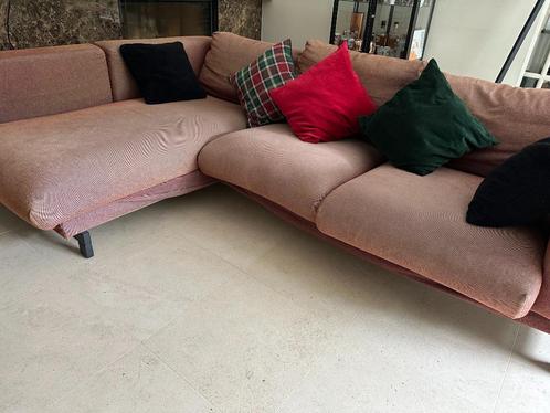 IKEA Nockeby 3-zit met chaise longue – roestbruin, Huis en Inrichting, Zetels | Zetels en Chaises Longues, Gebruikt, Driepersoons