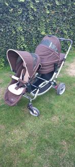 Dubbele buggy ABC Design Zoom – super flexibel!, Ophalen, Gebruikt, Overige merken, Voetenzak