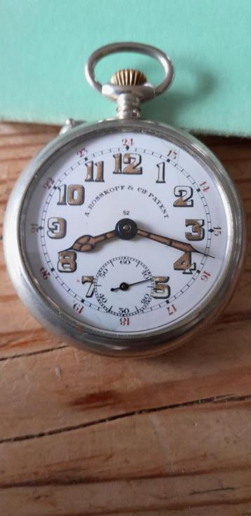 Antiek klein 45mm zakhorloge A. Rosskopf  beschikbaar voor biedingen