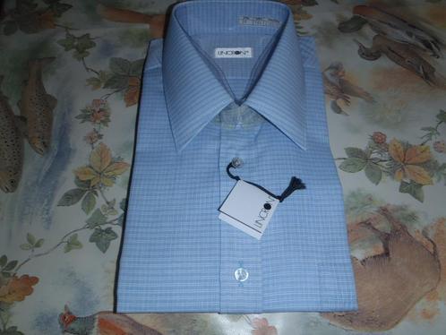 lichtblauw shirt maat M (nekmaat 39), Kleding | Heren, Overhemden, Nieuw, Halswijdte 39/40 (M), Blauw, Ophalen of Verzenden