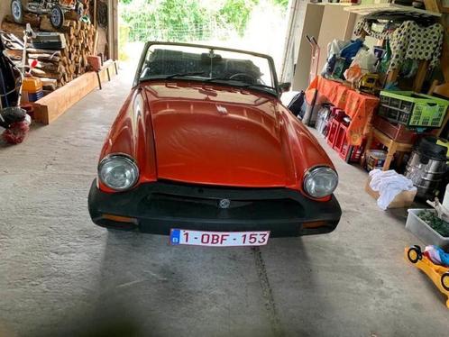 MG Midget 1978 à vendre, Auto's, Oldtimers, Particulier, MG, Benzine, Rood, Ophalen