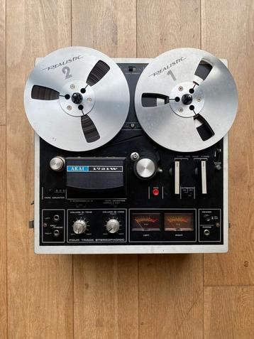 Vintage bandopnemer- Akai 1721W beschikbaar voor biedingen