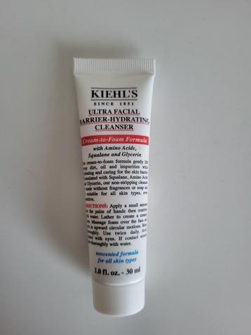 kiehl's ultra facial barrier hydrating cleanser 30 ml beschikbaar voor biedingen