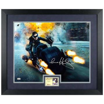 Anne Hathaway Autographed 2012 Catwoman on Bike !!!