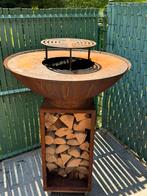 Ofyr bakplaat diameter 90, Tuin en Terras, Ophalen, Gebruikt, Met accessoires