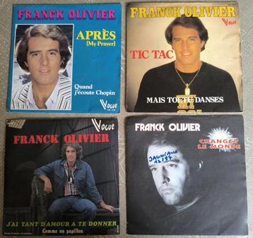 Franck Olivier - 14 singles, Enlèvement ou Envoi, Single, Autres genres, Utilisé