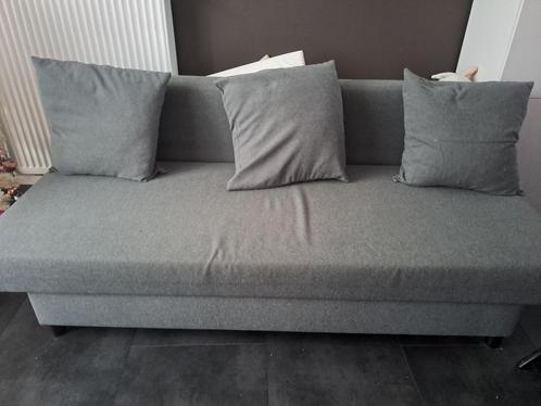 Slaapbank - zetelbed, Huis en Inrichting, Zetels | Zetels, Zo goed als nieuw, Rechte bank, Vierpersoons of meer, 150 tot 200 cm