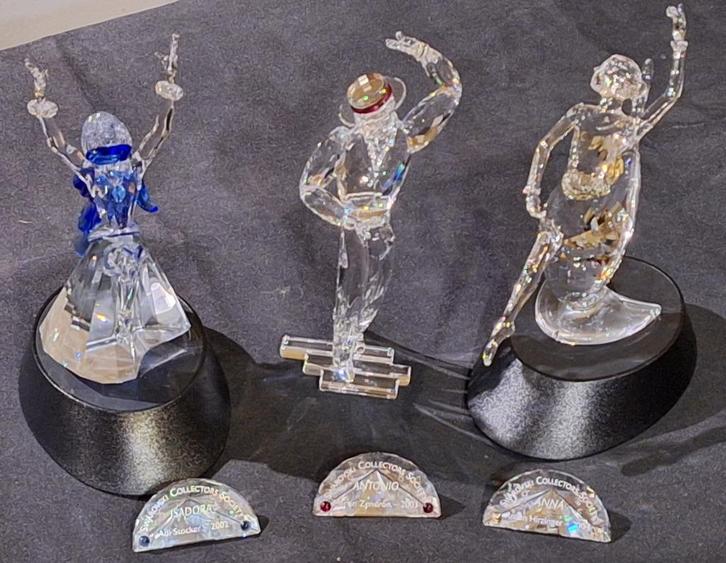 Swarovski Magic of Dance Trilogy 2002-2004, Verzamelen, Swarovski, Zo goed als nieuw, Figuurtje, Ophalen of Verzenden