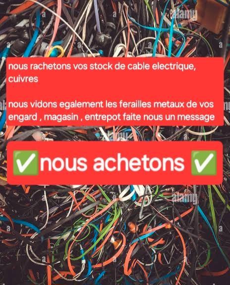 ️Nous achetons ️, Bricolage & Construction, Métaux, Comme neuf, Fer, Enlèvement ou Envoi