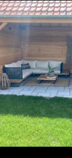 Lounge set, Tuin en Terras, Tuinsets en Loungesets, Ophalen, Gebruikt, 6 zitplaatsen, Bank