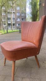 Vintage cocktail zeteltje - rugleuning deels los, Maison & Meubles, Fauteuils, Utilisé, Enlèvement ou Envoi