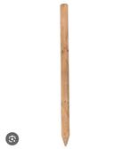 Gefreesde ronde palen, Ophalen, Zo goed als nieuw, Minder dan 180 cm, Palen