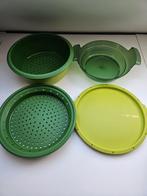 Tupperware Smart Steamer 4 Stuks Groen (Nieuwstaat), Huis en Inrichting, Keuken | Tupperware, Ophalen of Verzenden, Zo goed als nieuw