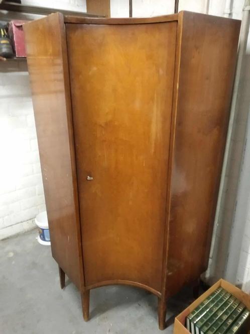 leuk vintage duo: hoekkast en secretairekast uit jaren 60, Huis en Inrichting, Kasten | Overige, Gebruikt, Ophalen