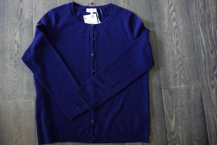 Cardigan cachemire prune "Darling Harbour" Envoi compris, Kleding | Dames, Truien en Vesten, Nieuw, Verzenden