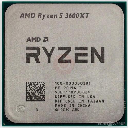 Ryzen 5 3600XT 3,8GHz, Informatique & Logiciels, Processeurs, Utilisé, 12-core, 3 à 4 Ghz, Enlèvement ou Envoi