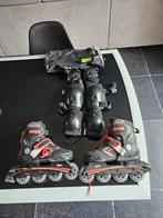 Roller et ses protections taille 32-35, Sports & Fitness, Comme neuf, Enlèvement