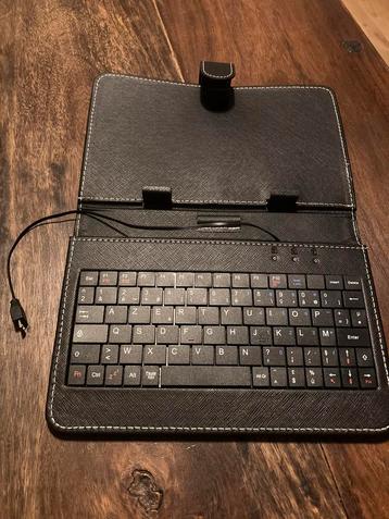 Clavier de tablette - Étui en cuir - clavier, Enlèvement ou Envoi