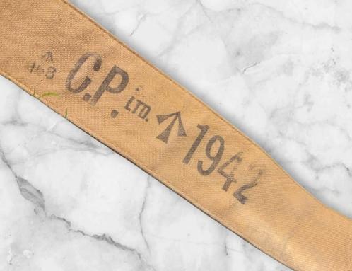 British WO2 Army Webbing belt 1942, Verzamelen, Militaria | Tweede Wereldoorlog, Ophalen of Verzenden