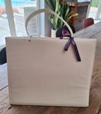 wit lederen handtas Emmy Wieleman, Handtassen en Accessoires, Tassen | Damestassen, Ophalen of Verzenden, Nieuw, Wit, Handtas