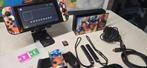 Nintendo Switch 'custom stich' console + game en garantie++, Games en Spelcomputers, Ophalen of Verzenden, Refurbished