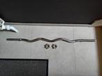 Ez curl bar van Allright 120cm (30mm) in zeer goede staat., Sport en Fitness, Ophalen, Gebruikt, Benen, Halterstangen