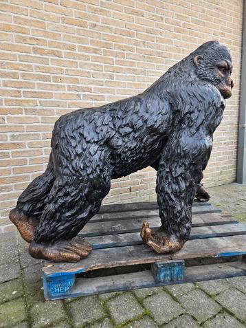 Bronzen zware grote berggorilla 4650 ipv 6424 aantoonbaar !! beschikbaar voor biedingen