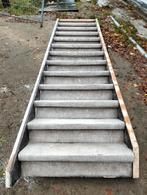 Massieve beukenhouten trap te koop, Ophalen, Gebruikt, Trap, 2 tot 4 meter
