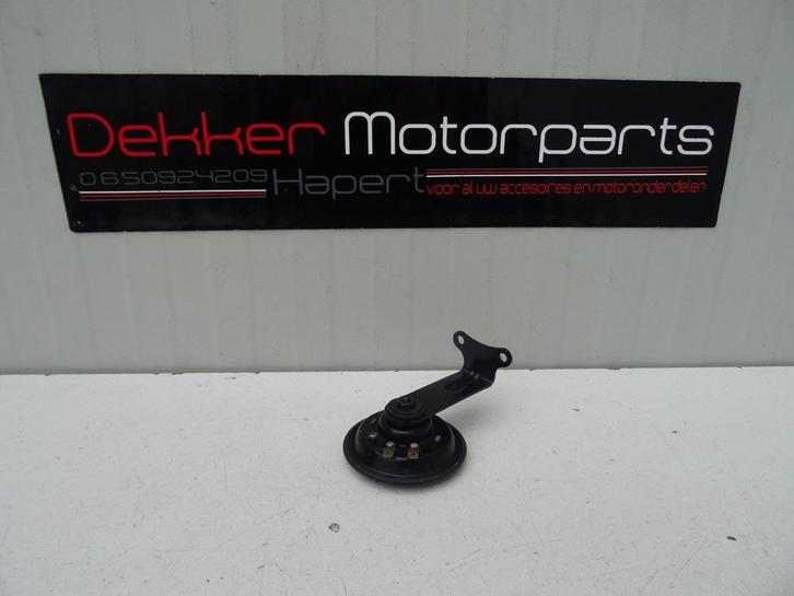 Claxon + Steun / Toeter Suzuki GSXR750 GSXR600 2008-2010 K8, Motoren, Onderdelen | Suzuki, Gebruikt, Ophalen of Verzenden