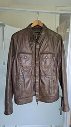 Lederen Herenjas, Kleding | Heren, Maat 52/54 (L), Overige kleuren, Ophalen of Verzenden, Zo goed als nieuw