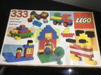 Vintage lego set 333 van 1981, Ophalen of Verzenden, Lego