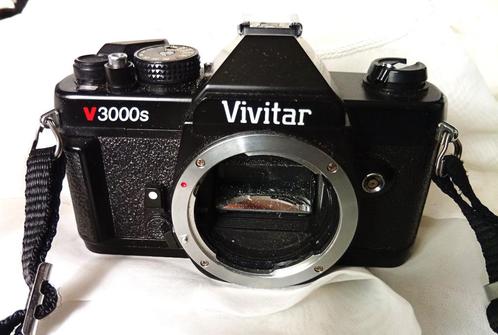 Vivitar V3000S SLR voor Pentax K-lenzen (blote behuizing), Audio, Tv en Foto, Fotocamera's Analoog, Gebruikt, Spiegelreflex, Canon