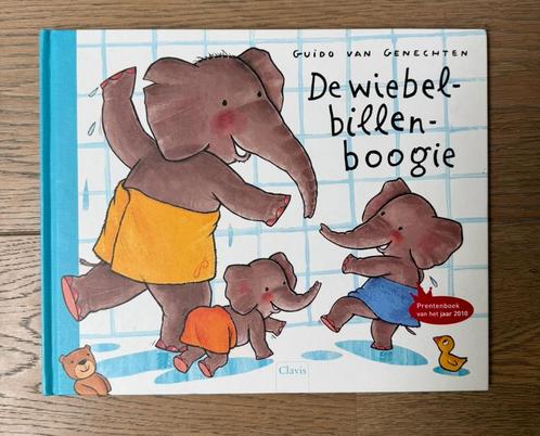 Guido Van Genechten - De wiebelbillenboogie kinderboek, Boeken, Prentenboeken en Plaatjesalbums, Zo goed als nieuw, Prentenboek