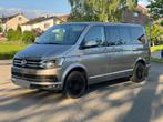 Vw Caravelle DSG 8Pl 4Motion Highline 3x Clima, Auto's, Automaat, Monovolume, Beige, Leder
