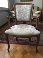 Chaise de style Louis XV avec jolie tapisserie, Antiquités & Art, Antiquités | Meubles | Chaises & Canapés, Enlèvement