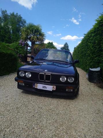 Bmw cabriolet 325 i, Auto's, BMW, 4 zetels, Achterwielaandrijving, Zwart, Cabriolet