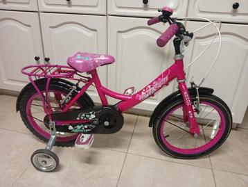kinderfiets mickey bike 16 inch 4-6 jaar met afneembare steu beschikbaar voor biedingen