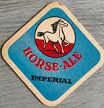 Horse-Ale Imperial bierviltje, Verzamelen, Biermerken, Ophalen of Verzenden