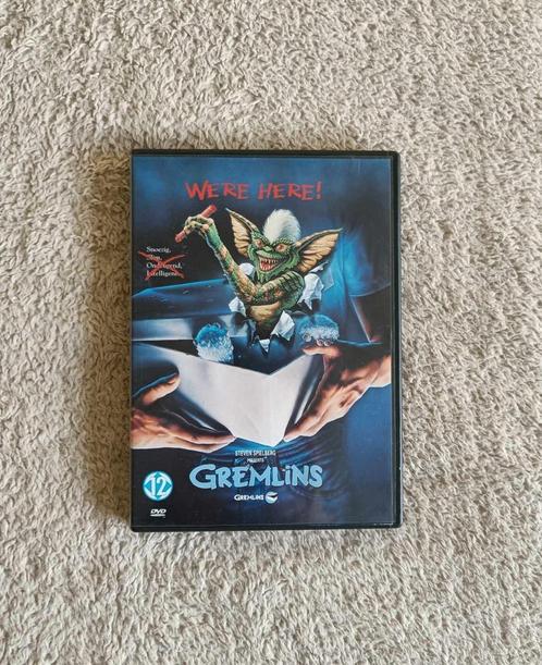 DVD - Gremlins - Steven Spielberg - Horror - Komedie - €1,99, Cd's en Dvd's, Dvd's | Horror, Gebruikt, Monsters, Vanaf 12 jaar