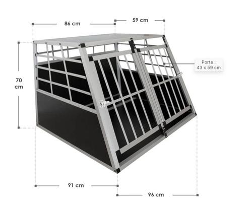 Cage chien XL (endommagée), Animaux & Accessoires, Accessoires pour chiens, Neuf, Enlèvement