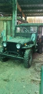 Willys cj3a, Auto's, Overige modellen, 4 cilinders, Zwart, Vierwielaandrijving