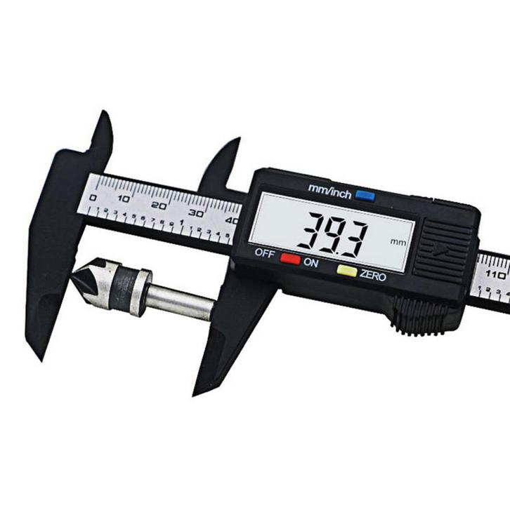 Digitale Schuifmaat, lang 150mm, voor Thuis, School of Werk, Doe-het-zelf en Bouw, Meetapparatuur, Nieuw, Ophalen of Verzenden