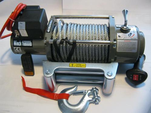 Winch , Lier , treuil 24 Volt 7600KG kracht, Autos : Pièces & Accessoires, Petit matériel, BMW, Jeep, Mercedes-Benz, Pièces Oldtimer ou Ancêtre