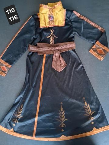 Prinsessenjurk kleed Anna Frozen Disney maat 110 116 beschikbaar voor biedingen