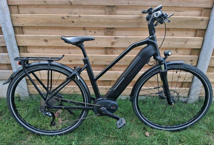 Kalkhoff bosch performance cx middenmotor, Fietsen en Brommers, Elektrische fietsen, Zo goed als nieuw, 50 km per accu of meer