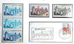Kleurproeven : Pont Valentré Cahors 1955  + frankeerstempel, Postzegels en Munten, Ophalen of Verzenden